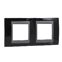 Купить SE Unica Top Родий Графит Рамка 2-ая MGU66.004.293