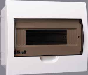 Купить Dekraft Корпус пластиковый встраиваемый 12 мод. IP41 ЩРВ-П-12