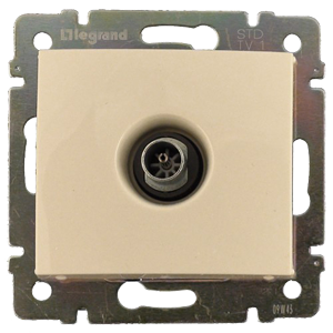 Купить Legrand Valena Крем Розетка TV оконечная 10 дБ 774330