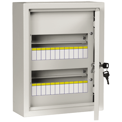 Купить IEK TITAN 3 Корпус металлический ЩРн-24 (395х310х120мм) IP31 белый