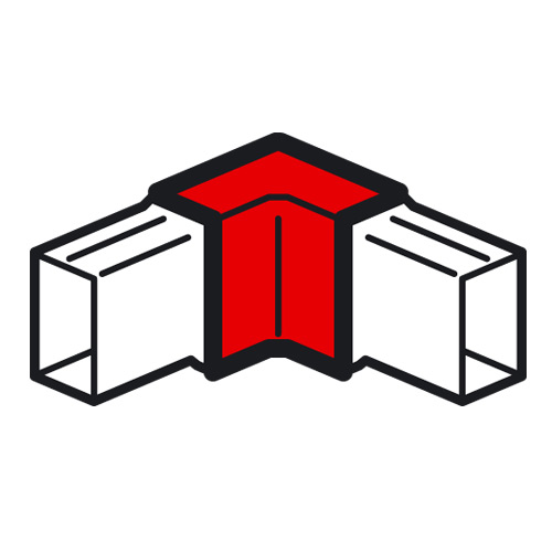 Legrand Metra Угол внутренний для мини-канала 40x40 мм 638181