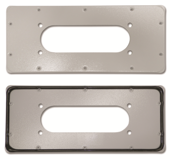 DKC Фланец для ST с перфорацией, тип 4, 443x153 мм