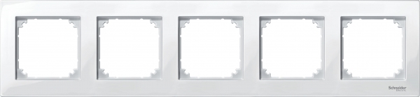 Купить SE Merten SM M-Plan Бел глянец Рамка 5-ая MTN515519