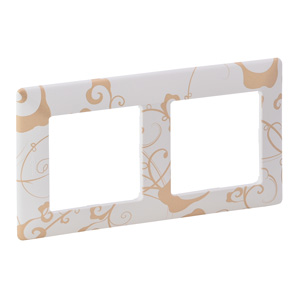 Купить Legrand Valena LIFE Ампир белый Рамка 2-ая 754102