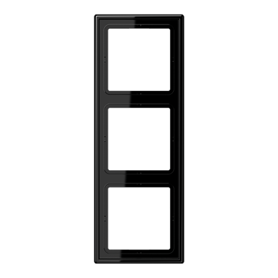 JUNG LS 990 Черная Рамка 3-ая LS983SW