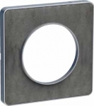 Купить SE Odace Сланец/Алюминий Рамка 1-ая S53P802V