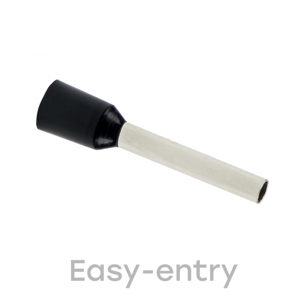 EKF PROxima Наконечник штыревой втулочный изолированный НШвИ 1,5-12 (50шт.)