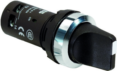 ABB C2SS2-30B-10 Переключатель черный 2-х поз 1НО ( 90 градусов) с фикс. 1SFA619201R3016 ABB C2SS2-30B-10 Переключатель черный 2-х поз 1НО ( 90 градусов) с фикс. 1SFA619201R3016
