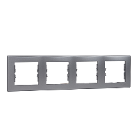 Купить SE Sedna Алюминий Рамка 4-ая горизонтальная SDN5800760