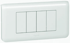 Купить Legrand Mosaic Рамка 2-ая 4М (супп. 80252) 078814