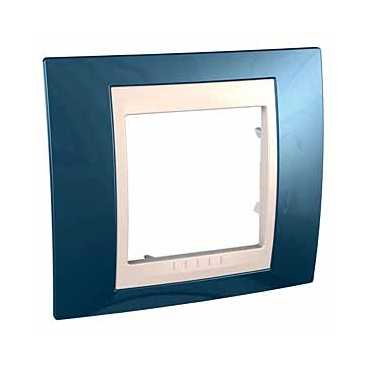 Купить SE Unica Хамелеон Голубой лед/Беж Рамка 1-ая MGU6.002.554