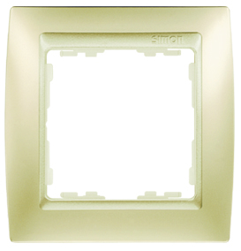 Simon 82 Шампань/Металлик Рамка 3-ая 82934-34