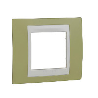 Купить SE Unica Хамелеон Зеленое Яблоко/Беж Рамка 1-ая MGU6.002.563