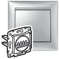 Legrand Valena Алюминий Аудиорозетка 2-ая 770124