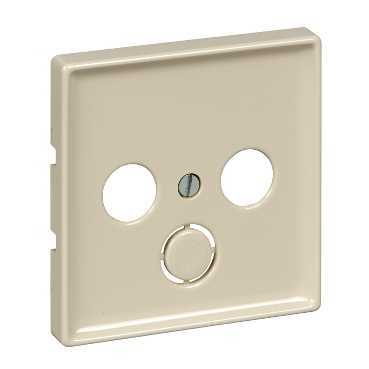 Купить SE Merten SD Беж Накладка розетки TV-FM,TV-FM-SAT (термопласт) MTN294144