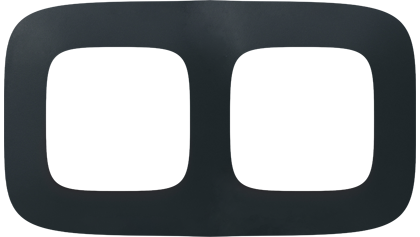 Купить Legrand Valena ALLURE Матовый черный Рамка 2-ая 754402