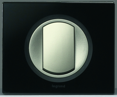 Купить Legrand Celiane Черное стекло Рамка 1ая 069301