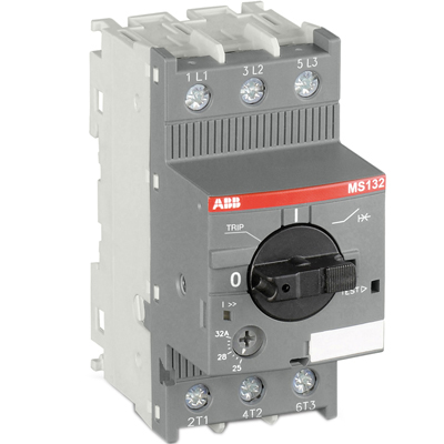 ABB Выключатель автоматический MS132-4.0 100кА с регулир. тепловой защитой 2.5A-4А Класс тепл. расцепит. 10 1SAM350000R1008 ABB Выключатель автоматический MS132-4.0 100кА с регулир. тепловой защитой 2.5A-4А Класс тепл. расцепит. 10 1SAM350000R1008