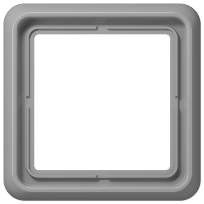 JUNG CD 500 Серая Рамка 1-ая CD581GR