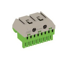 ABB Клеммник самозажимной PE 8x4+2x25мм ZK82G 1SPE007715F9713