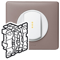 Купить Legrand Celiane Мех выключателя кнопочного НО+НЗ контакты без фиксации 2 (1) мод 067031