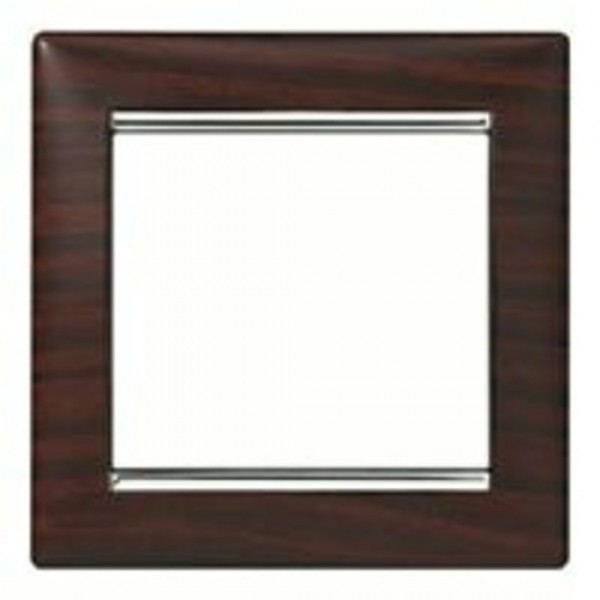 Купить Legrand Valena Темное дерево/Серебро Рамка 1-ая 770371