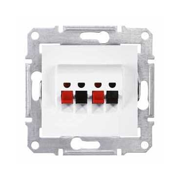 Купить SE Sedna Бел Аудиорозетка 2-я SDN5400121