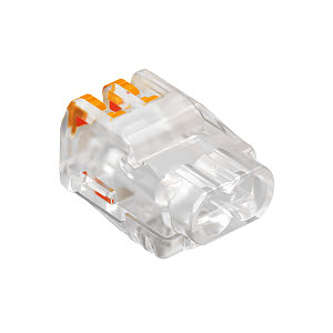 Купить OBO Bettermann Клемма универсальная c зажимом 2x2,5 мм2, (222-412) 2054450