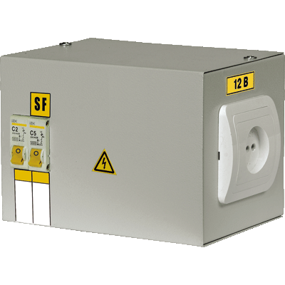 Купить IEK Ящик с понижающим трансформатором ЯТП-0,25 220/12-2 36 УХЛ4 IP30