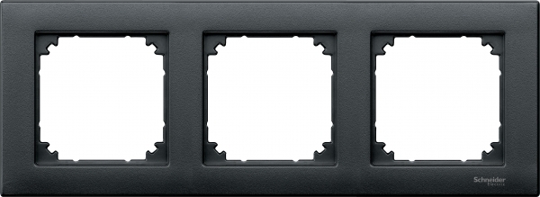 Купить SE Merten SM M-Plan Антрацит Рамка 3-ая MTN486314