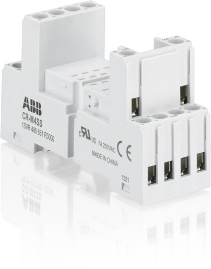 ABB CR-M4SS Цоколь (стандартный) для реле CR-M 2/4ПК 1SVR405651R3000