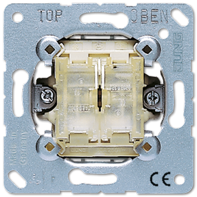 JUNG Мех Переключатель 2-клавишный возвратно нажимной 509TU