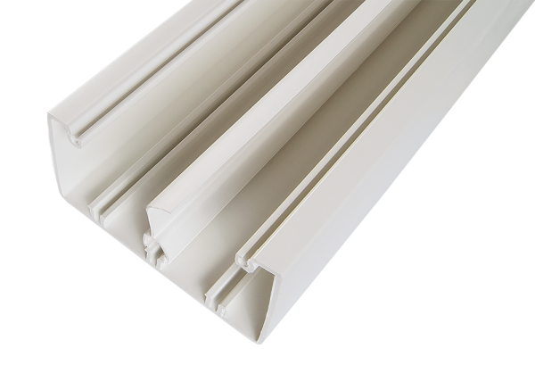 SPL Кабель-канал 100x50 мм 2 метра с крышкой белый (638081 - SPL - 100001S)