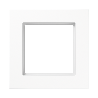 JUNG A550 Белый Рамка 1-ая для вертикальной и горизонтальной установки A5581BFWW