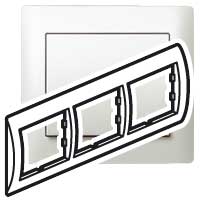 Купить Legrand Galea Life Жемчуг Рамка 3-я гориз 771503