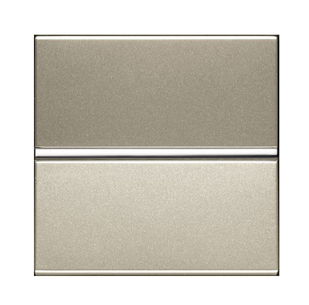 ABB NIE Zenit Шампань Выключатель 1-клавишный кнопочный НО-контакт 2 мод 2CLA220470N1901