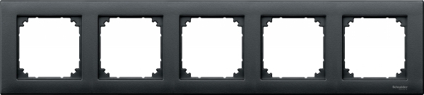 Купить SE Merten SM M-Plan Антрацит Рамка 5-ая MTN486514