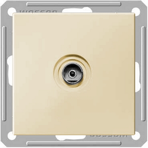 Systeme Electric Wessen 59 Беж Розетка TV оконечная