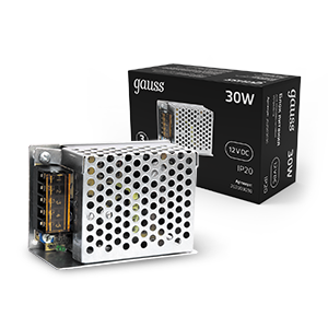 Gauss Блок питания LED STRIP PS 30W 12V 202003030