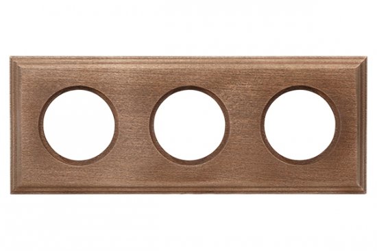 BIRONI Шедель Бук Винтаж Рамка 3-ая Форма квадрат (скрытый монтаж) BF4-630-18