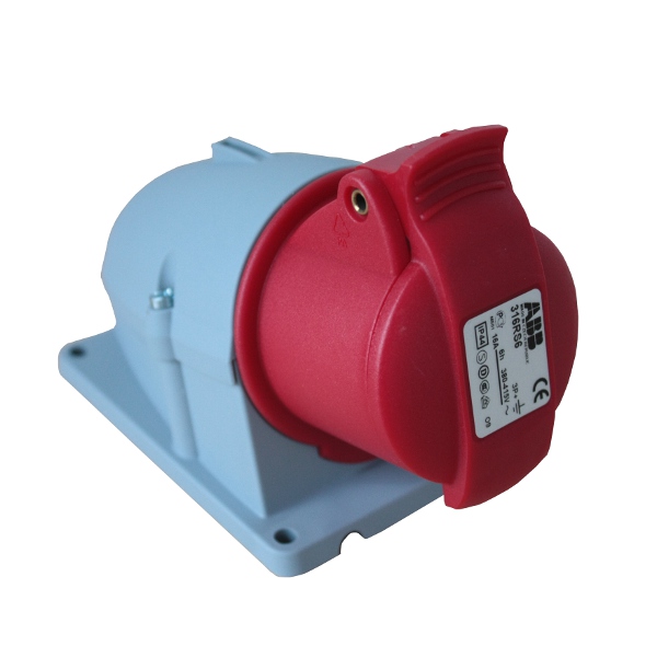 ABB Розетка для монтажа на поверхность 16 А, 3P+E, 380V, IP44 2CMA193106R1000 Купить ABB Розетка для монтажа на поверхность 16 А, 3P+E, 380V, IP44 2CMA193106R1000