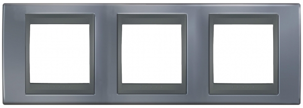 Купить SE Unica Top Грэй Графит Рамка 3-ая MGU66.006.297