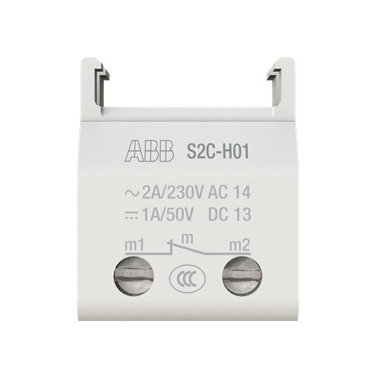 ABB Вспомог.контакт нижний НЗ S2C-H01 2CDS200970R0031 ABB Вспомог.контакт нижний НЗ S2C-H01 2CDS200970R0031