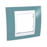 Купить SE Unica Хамелеон Синий/Бел Рамка 1-ая MGU6.002.873