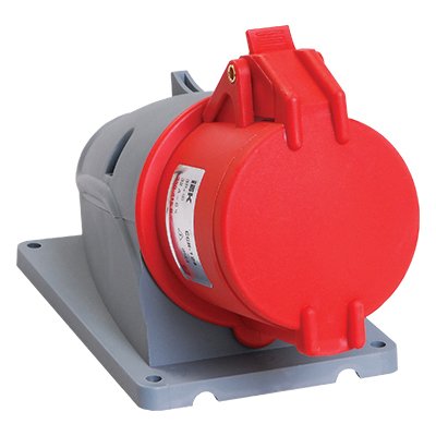 Купить IEK Розетка стационарная ССИ-124 32А-6ч/380-415В 3Р+РЕ IP44 MAGNUM