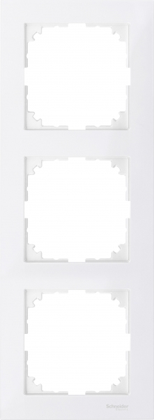 Купить SE Merten SM M-Pure Полярно-Бел Рамка 3-ая MTN4030-3619