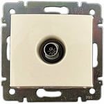 Legrand DIY Valena Крем Розетка TV проходная, 14 дБ 695625