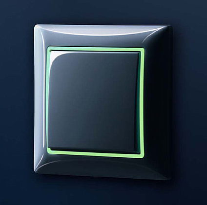 Купить ABB BJB Basic 55 Флюоресцентная Вставка декоративная в рамку 2CKA001726A0228