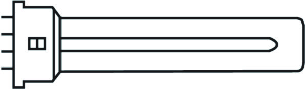 Купить Osram Лампа люминесцентная компактная Dulux S/E 9W/840 2G7 4050300020174