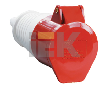 Купить IEK Розетка 225 переносная 3Р+РЕ+N 32А 380В IP44